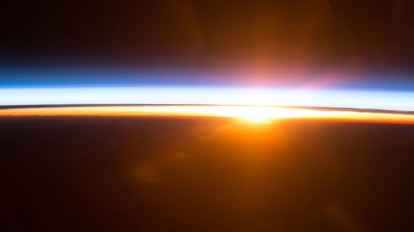 Med thumb sleep in space