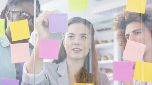 Med thumb postits