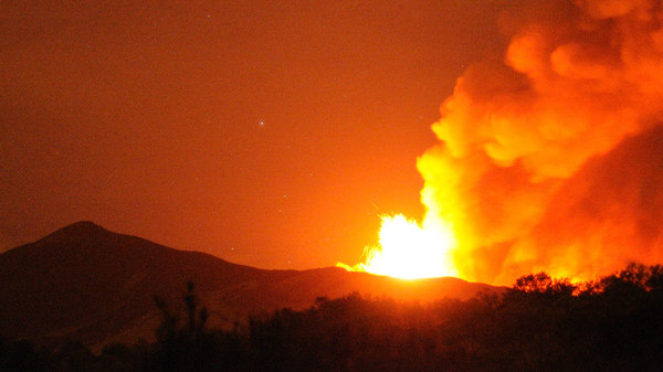 Med thumb volcano