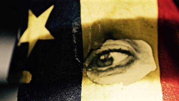 Med thumb eye flag abstract