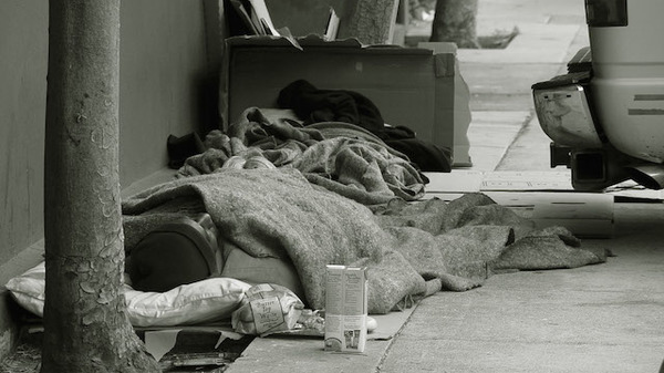 Med thumb homeless blanket sidewalk